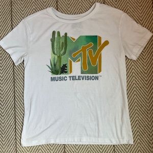 M TV cactus t-shirt